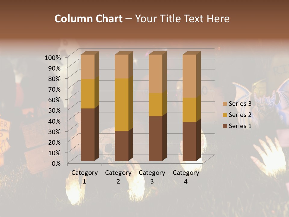 Female Senior Two PowerPoint Template