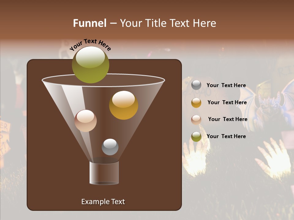 Female Senior Two PowerPoint Template