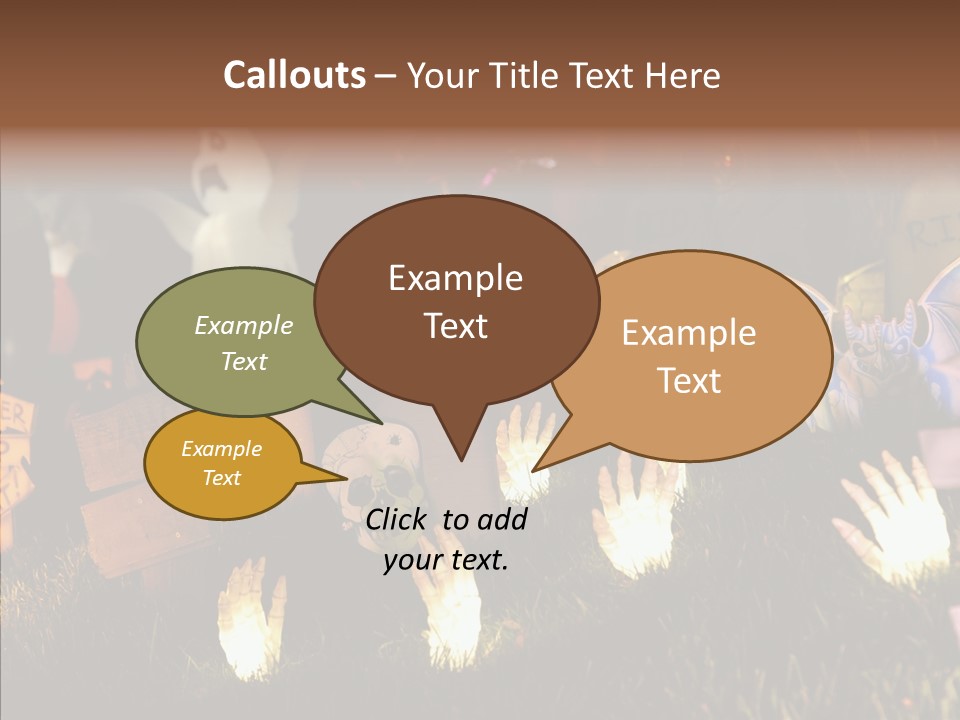 Female Senior Two PowerPoint Template