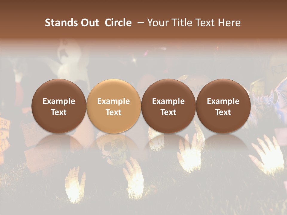 Female Senior Two PowerPoint Template