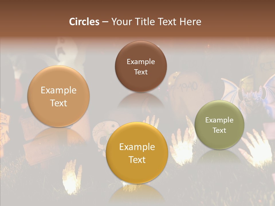 Female Senior Two PowerPoint Template