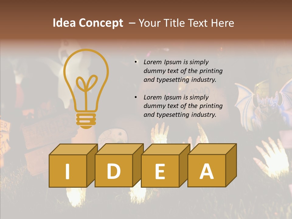 Female Senior Two PowerPoint Template