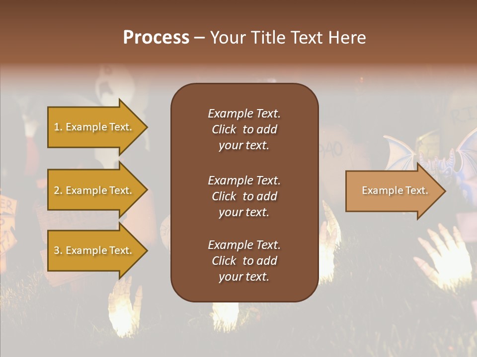Female Senior Two PowerPoint Template