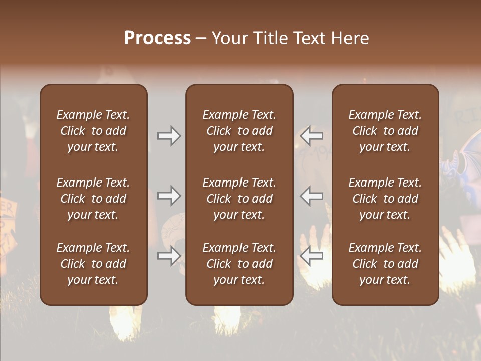 Female Senior Two PowerPoint Template