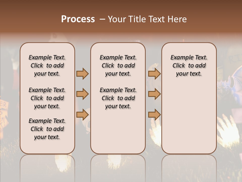 Female Senior Two PowerPoint Template