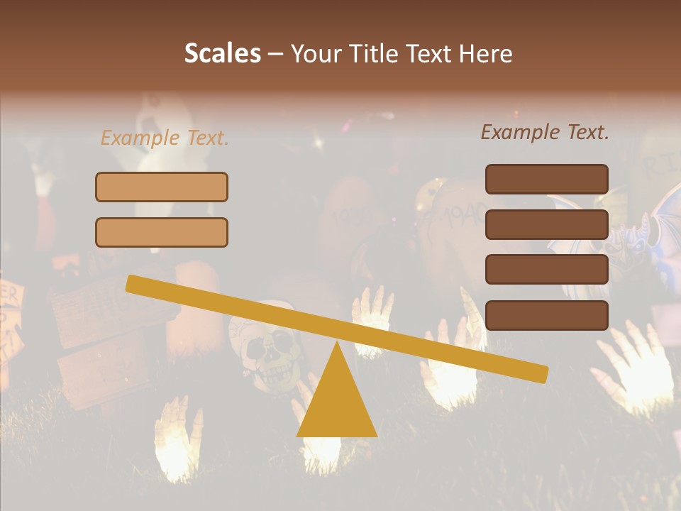 Female Senior Two PowerPoint Template
