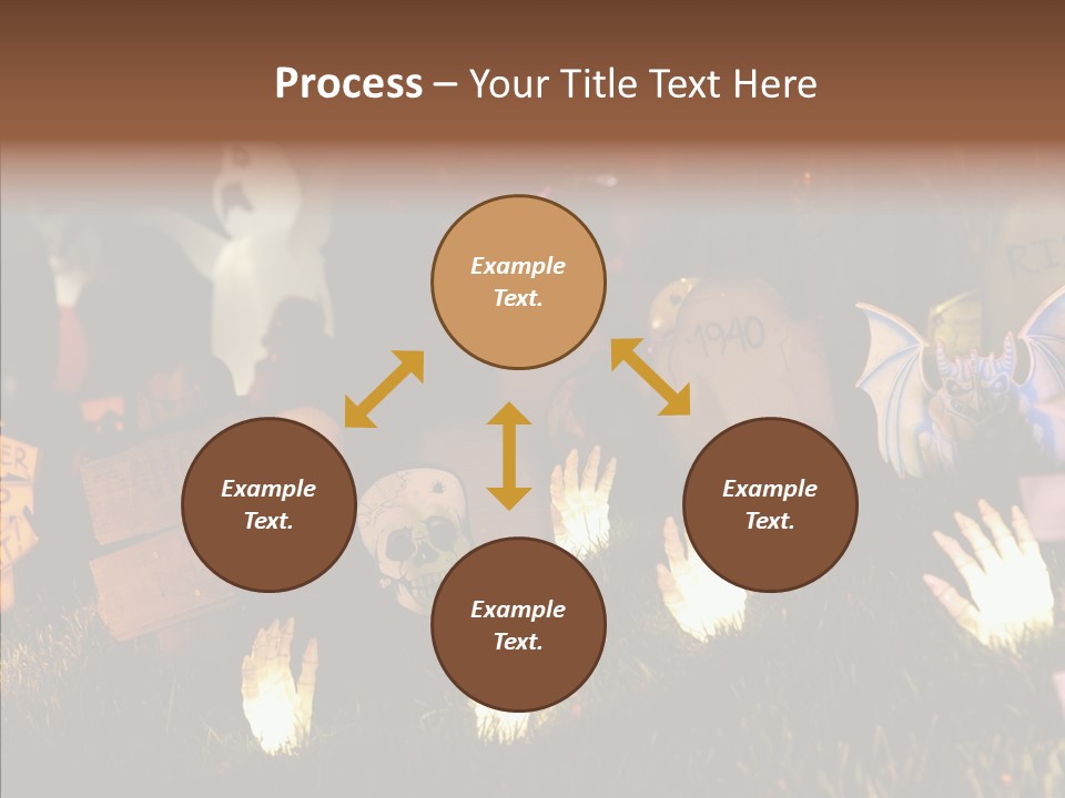 Female Senior Two PowerPoint Template