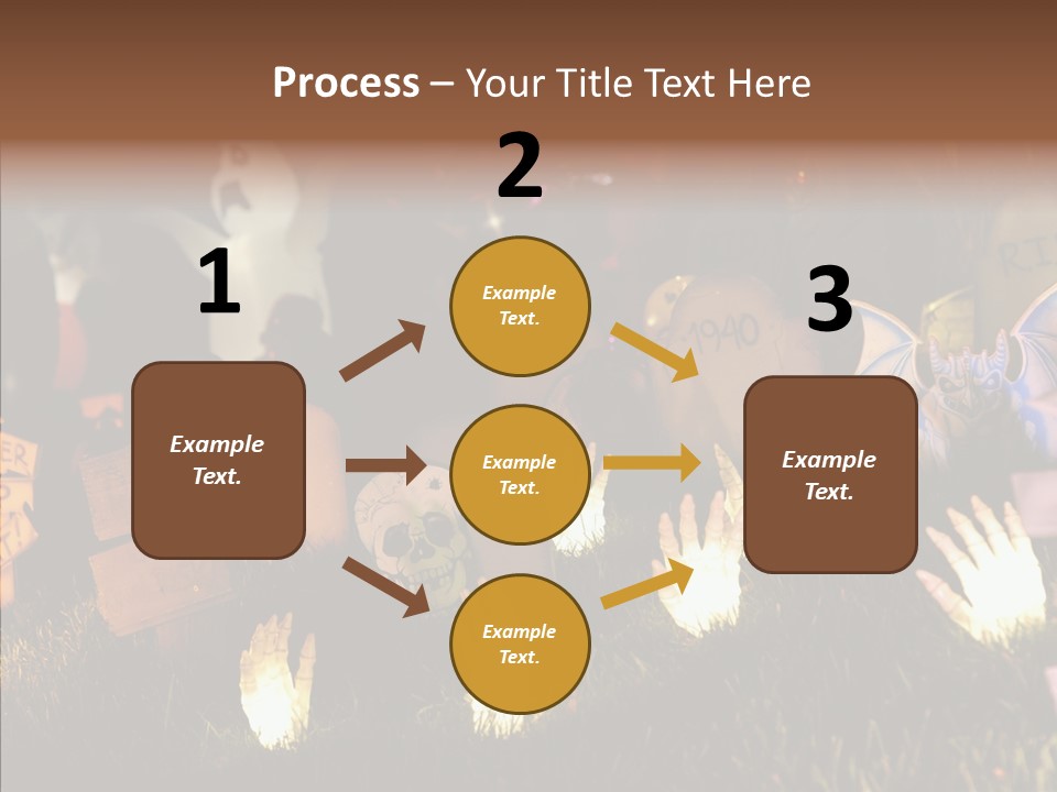 Female Senior Two PowerPoint Template