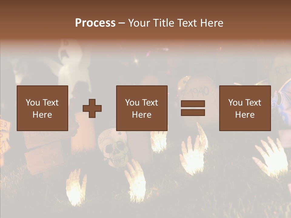 Female Senior Two PowerPoint Template