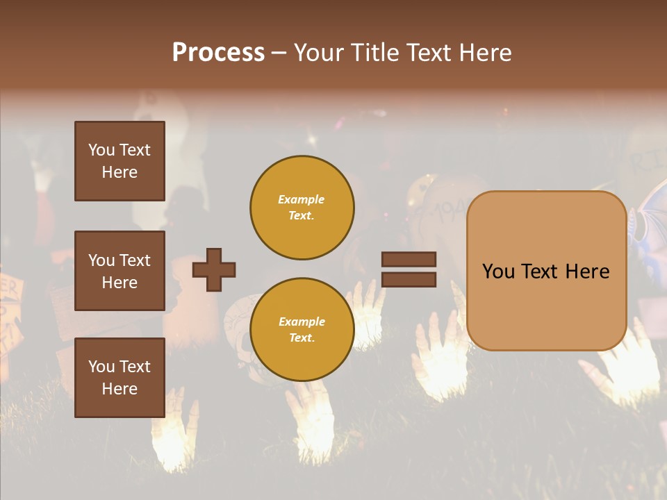 Female Senior Two PowerPoint Template