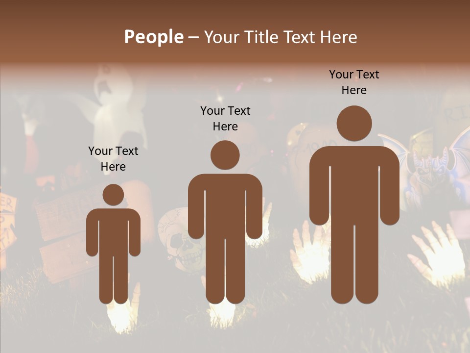 Female Senior Two PowerPoint Template