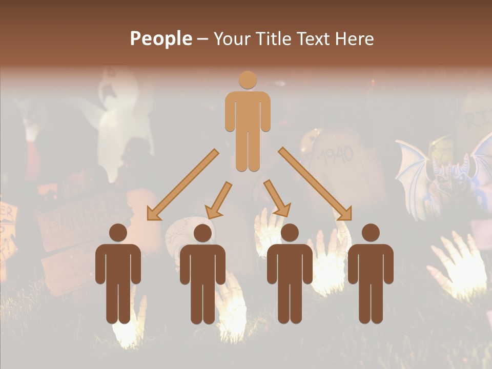 Female Senior Two PowerPoint Template