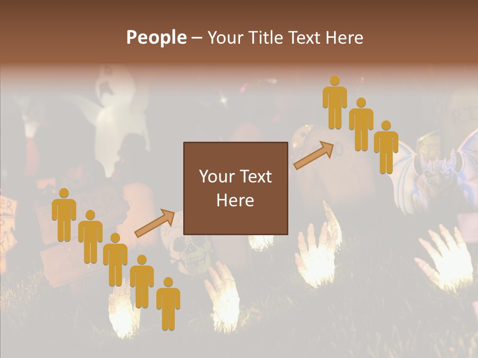 Female Senior Two PowerPoint Template