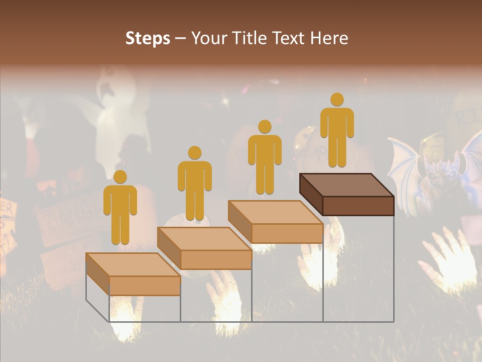 Female Senior Two PowerPoint Template