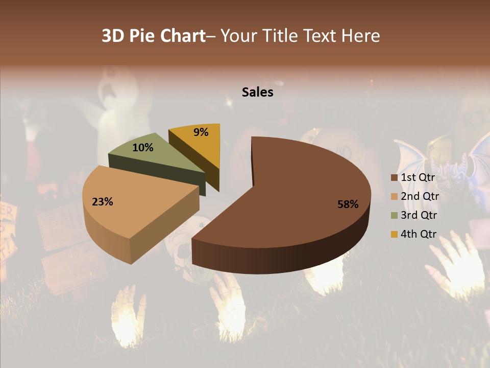Female Senior Two PowerPoint Template