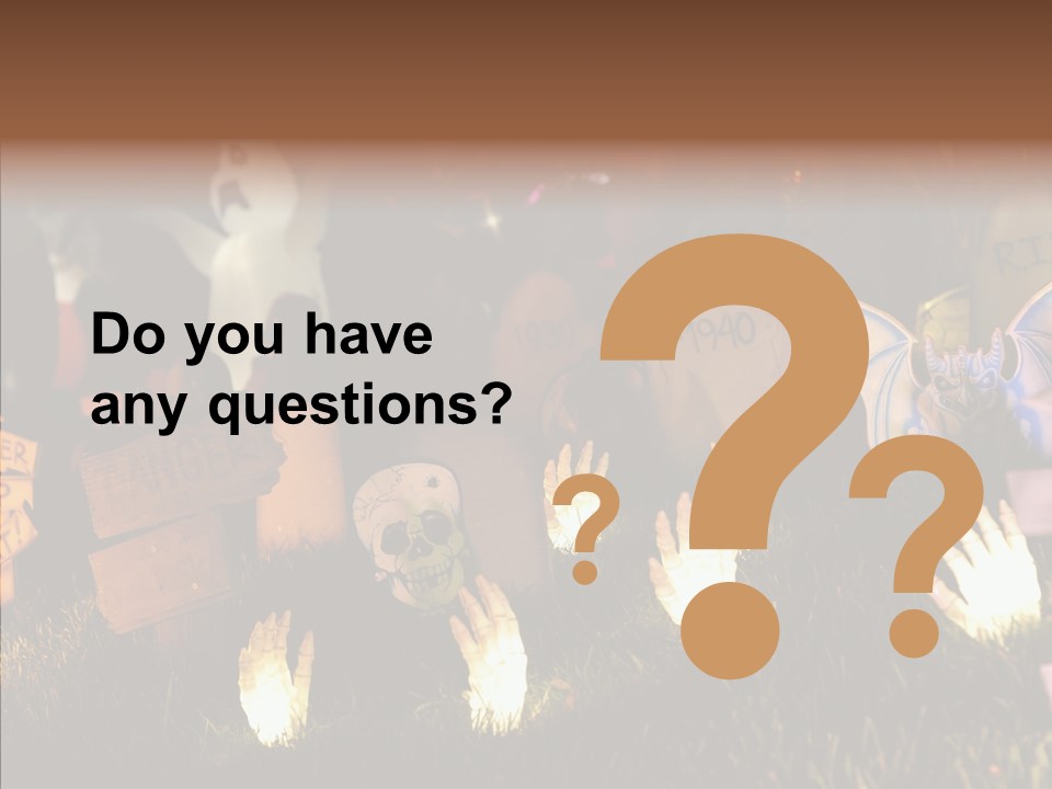 Female Senior Two PowerPoint Template