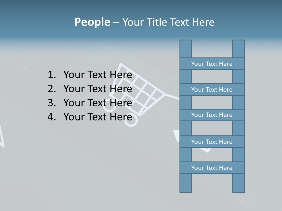 White Caregiver Aging PowerPoint Template