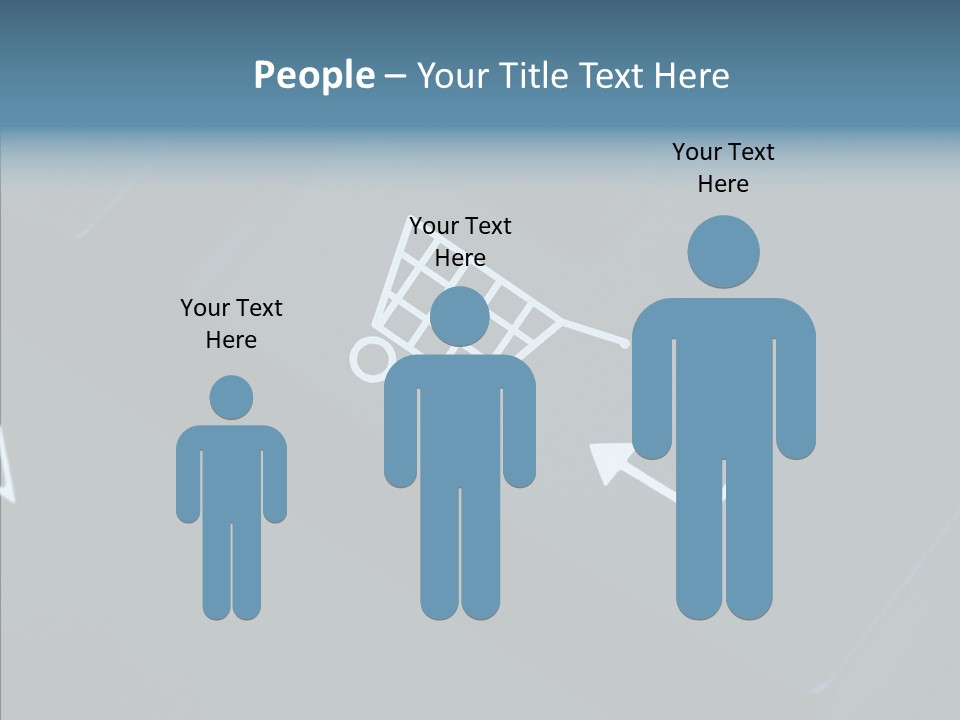 White Caregiver Aging PowerPoint Template