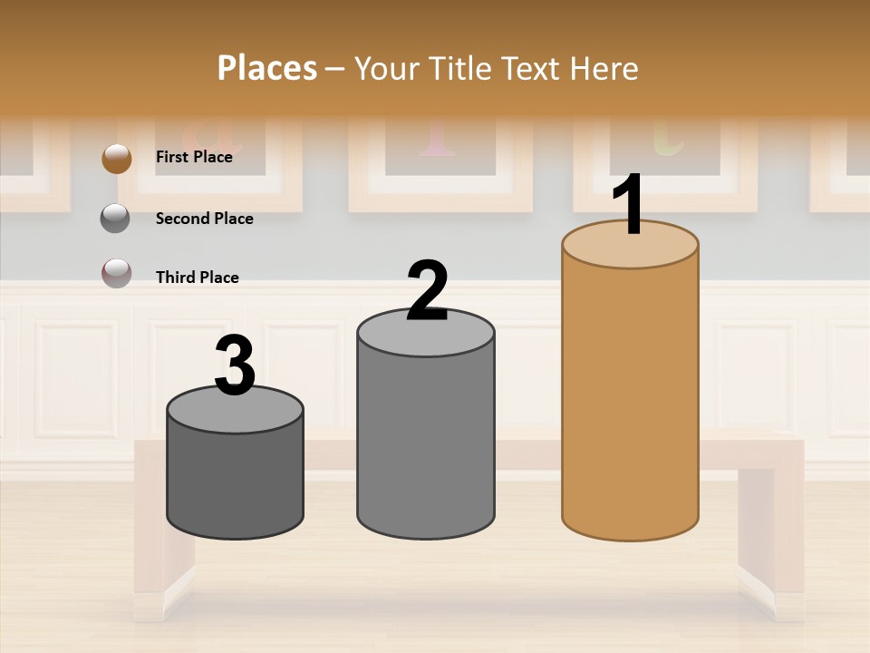 Female Closeup Background PowerPoint Template