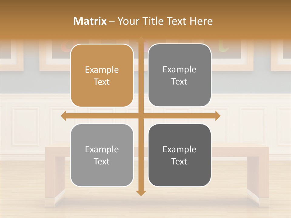 Female Closeup Background PowerPoint Template