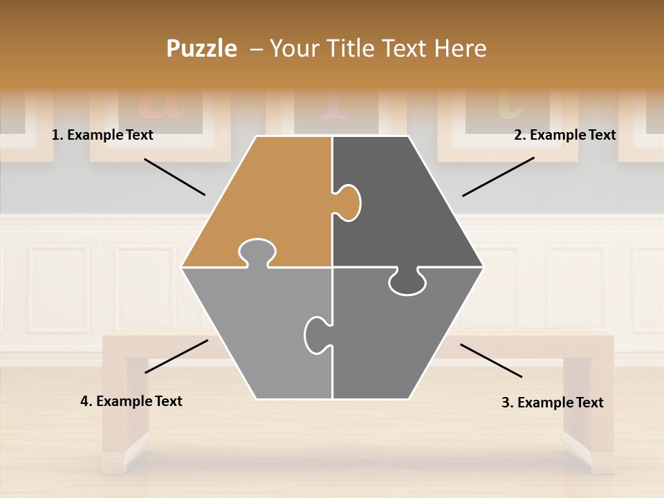 Female Closeup Background PowerPoint Template