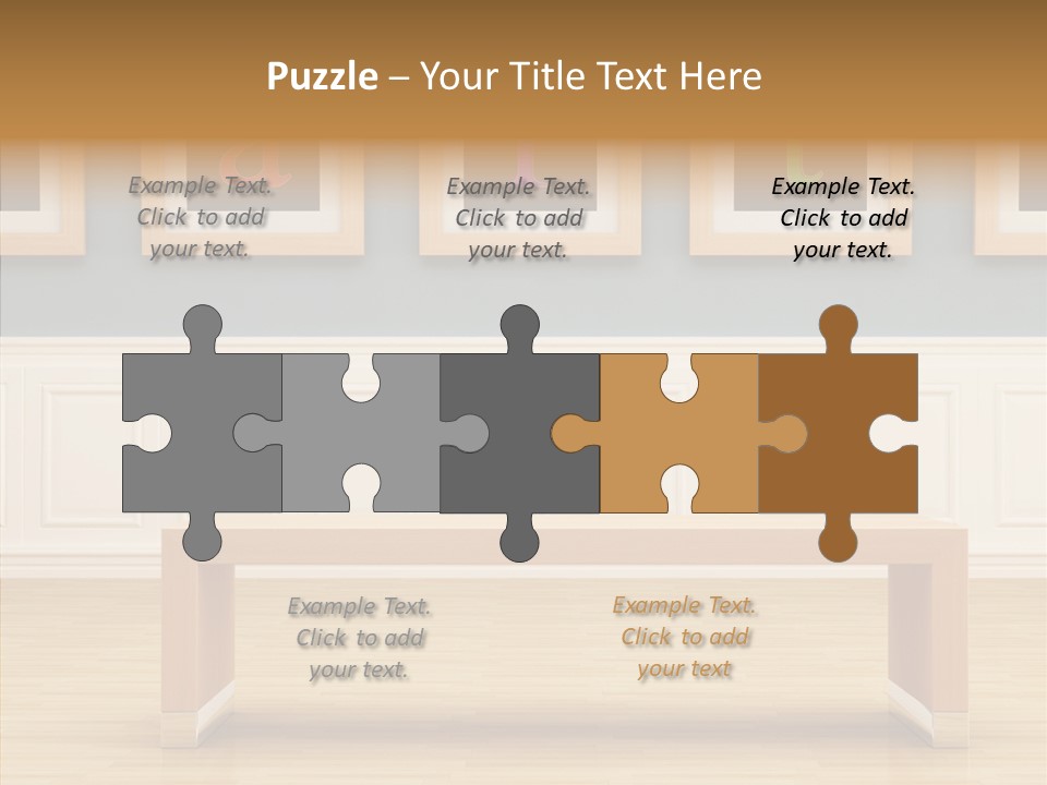 Female Closeup Background PowerPoint Template