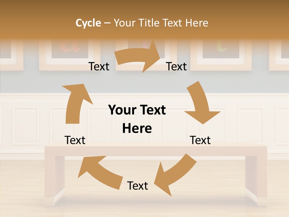 Female Closeup Background PowerPoint Template