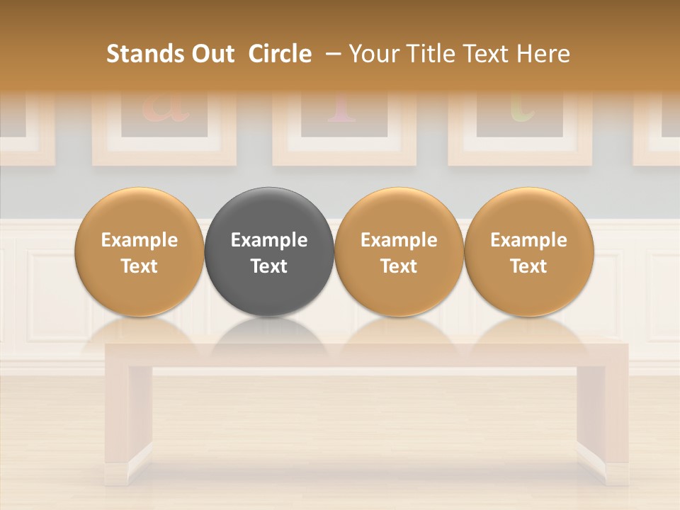 Female Closeup Background PowerPoint Template