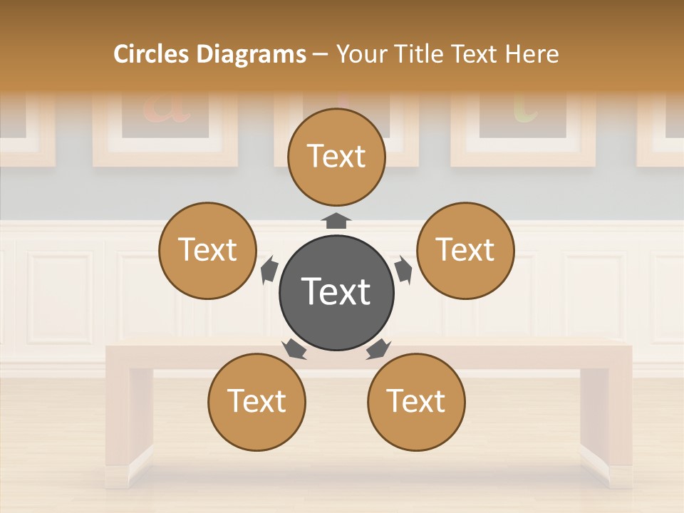 Female Closeup Background PowerPoint Template