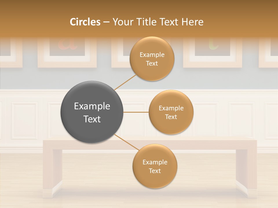 Female Closeup Background PowerPoint Template