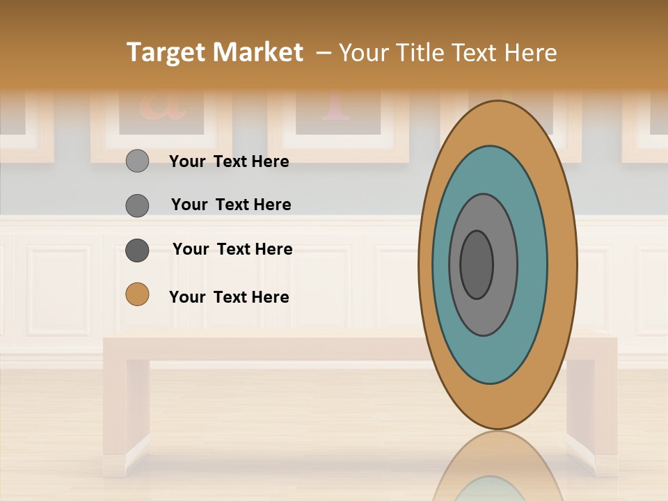 Female Closeup Background PowerPoint Template