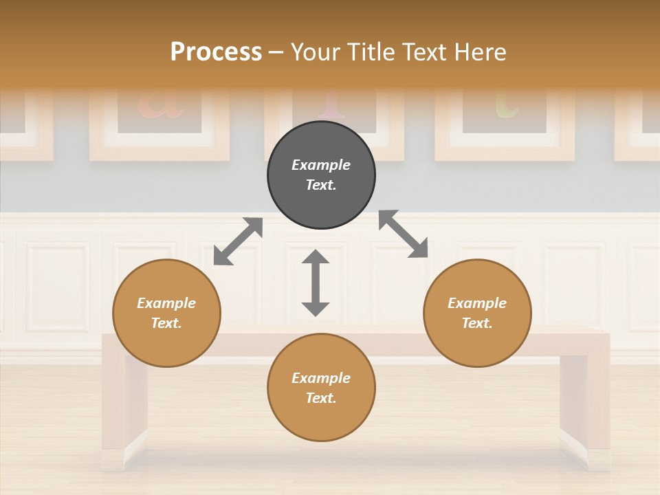 Female Closeup Background PowerPoint Template