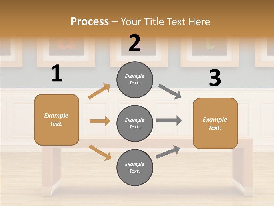 Female Closeup Background PowerPoint Template