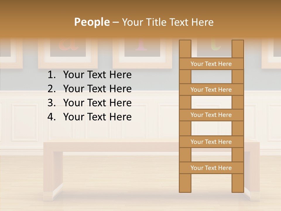 Female Closeup Background PowerPoint Template