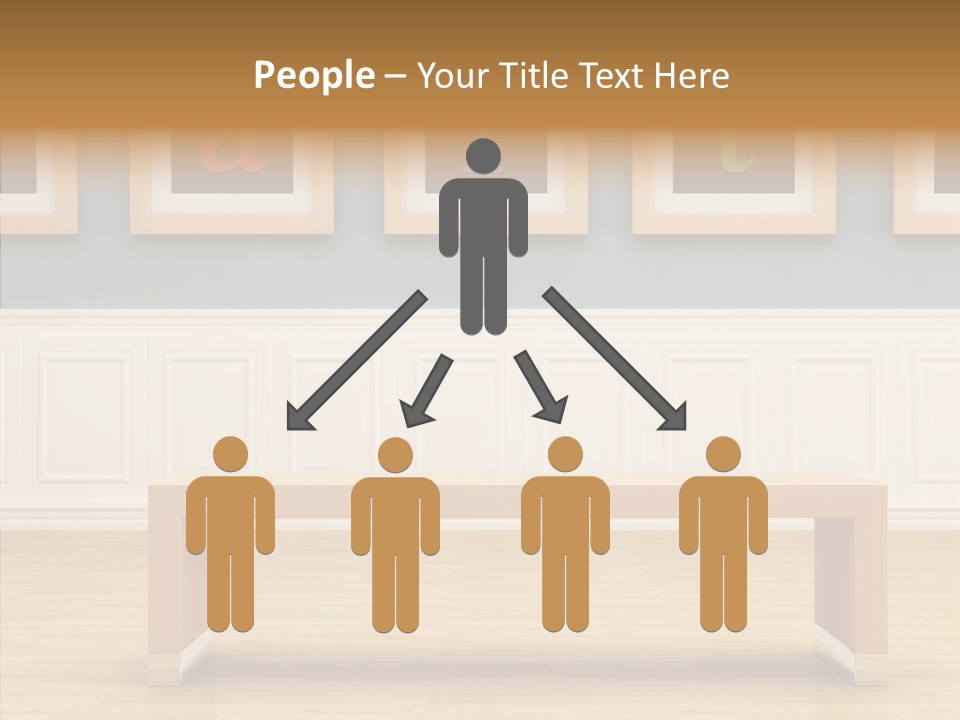 Female Closeup Background PowerPoint Template