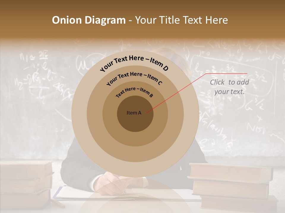 Old Finger Senior PowerPoint Template