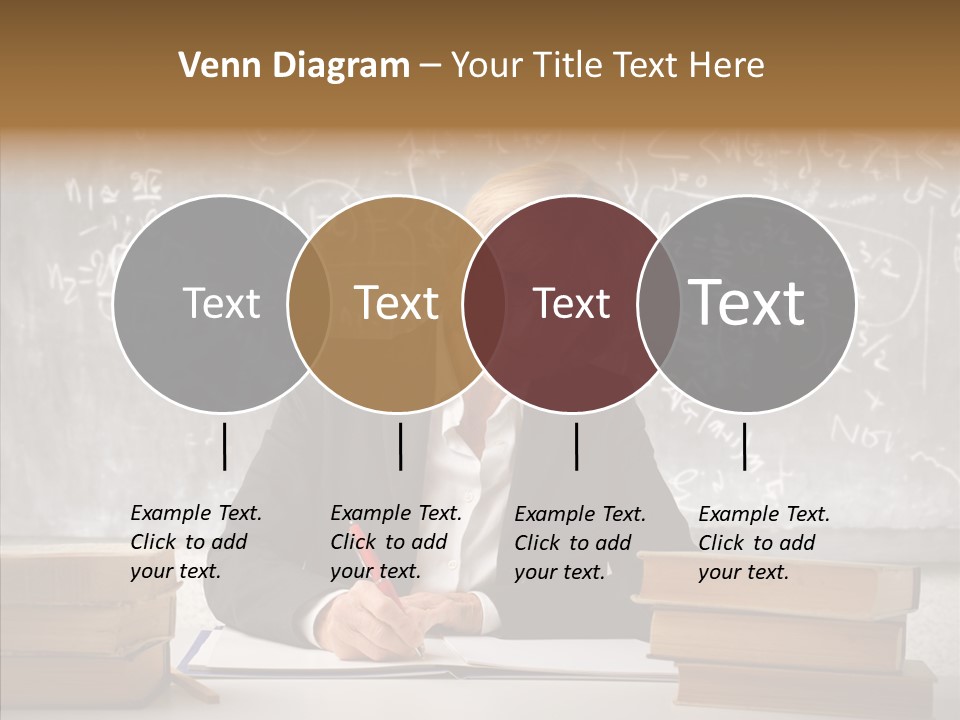 Old Finger Senior PowerPoint Template