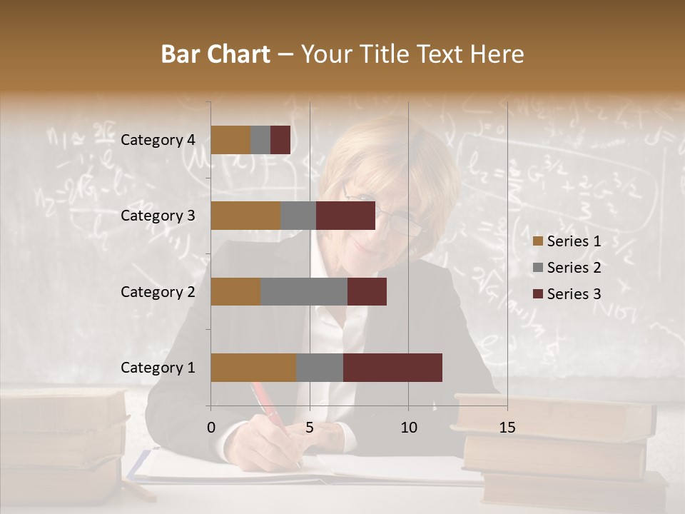 Old Finger Senior PowerPoint Template