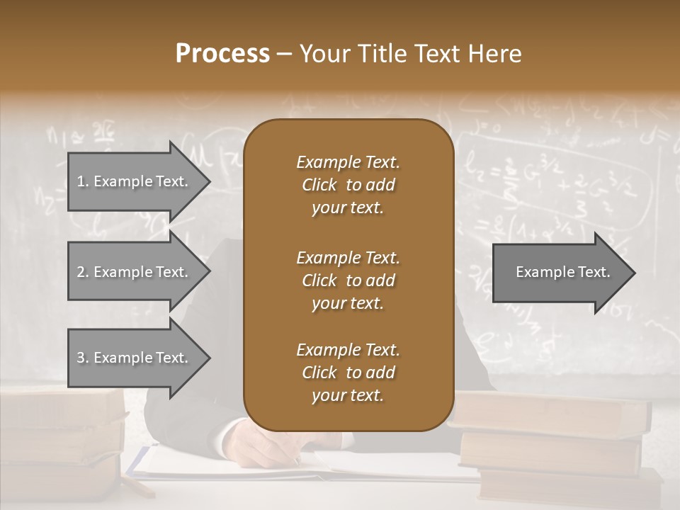 Old Finger Senior PowerPoint Template