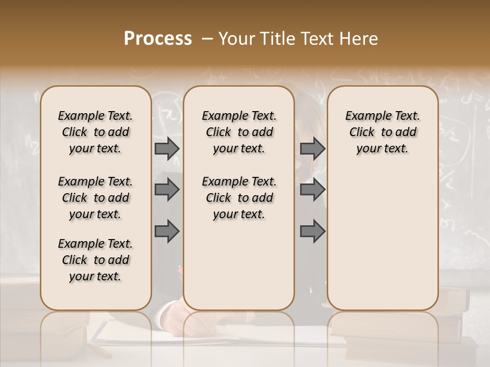 Old Finger Senior PowerPoint Template