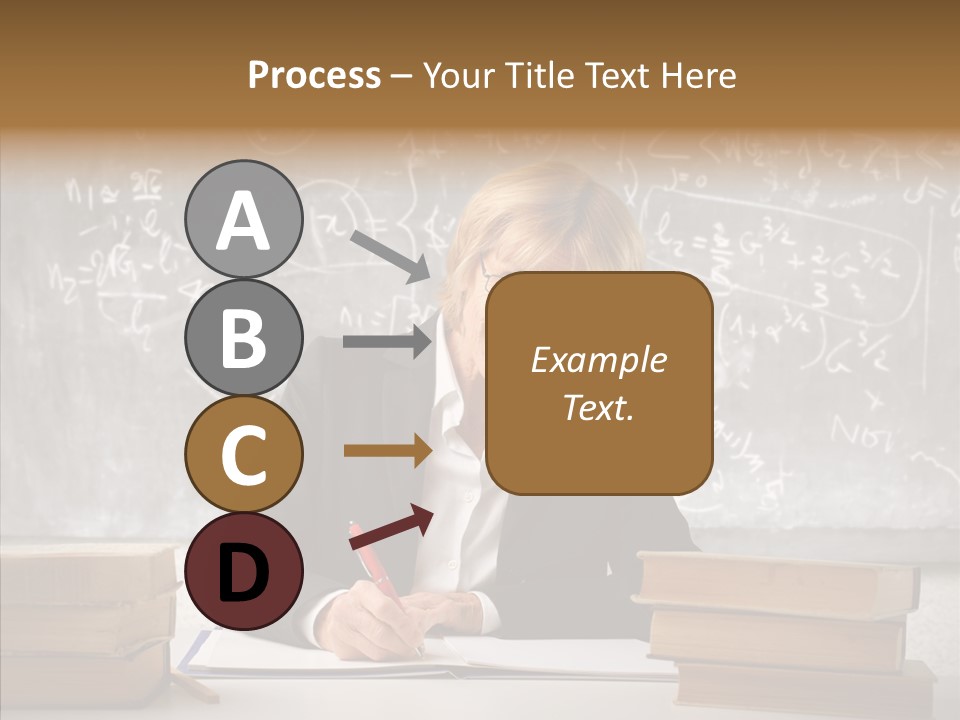 Old Finger Senior PowerPoint Template