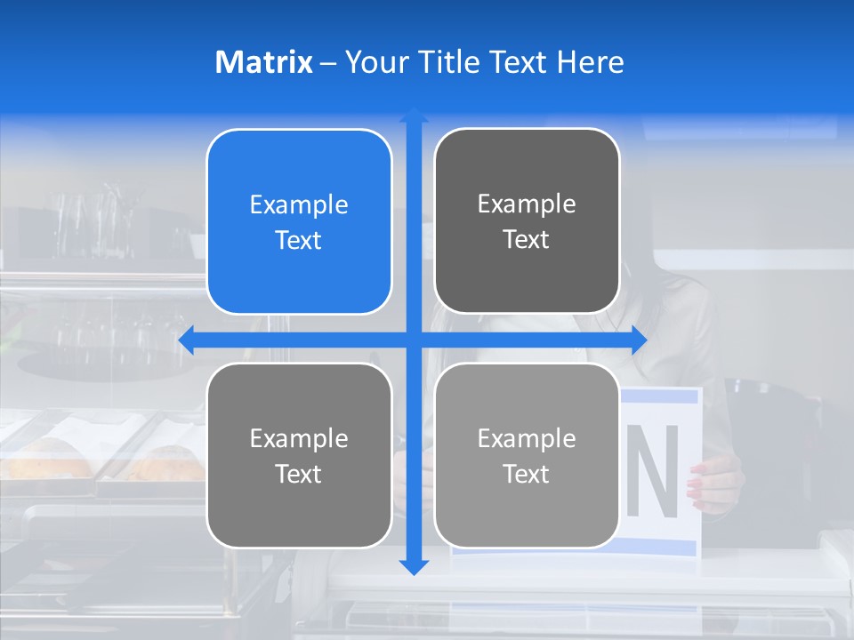 Touching Sharing Elder PowerPoint Template