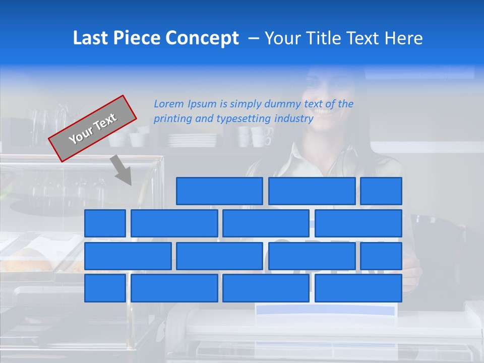 Touching Sharing Elder PowerPoint Template