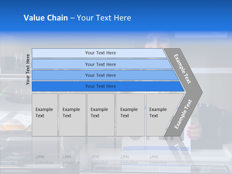 Touching Sharing Elder PowerPoint Template