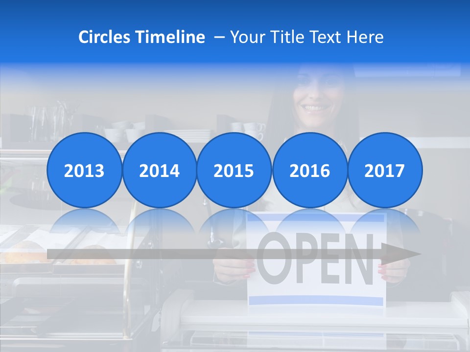 Touching Sharing Elder PowerPoint Template