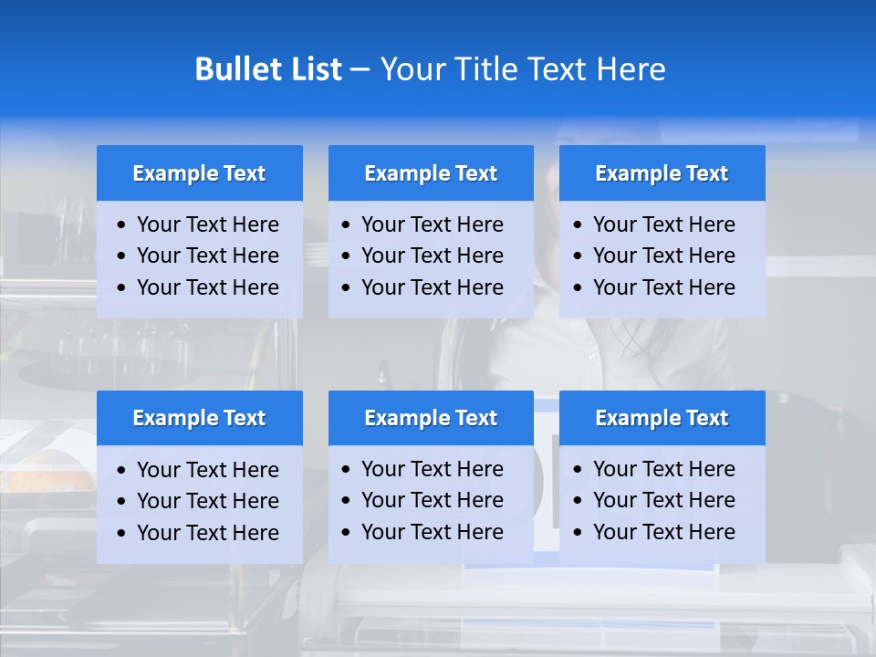 Touching Sharing Elder PowerPoint Template