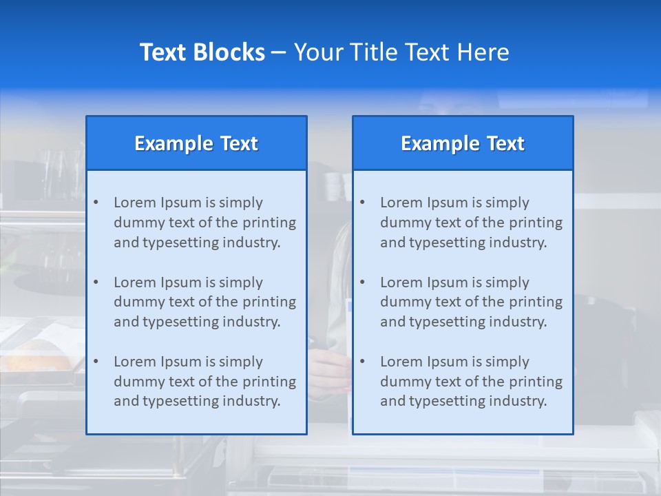 Touching Sharing Elder PowerPoint Template