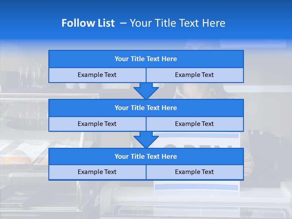 Touching Sharing Elder PowerPoint Template