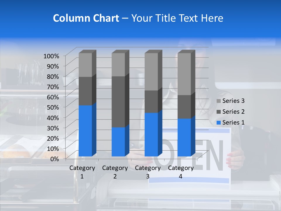 Touching Sharing Elder PowerPoint Template