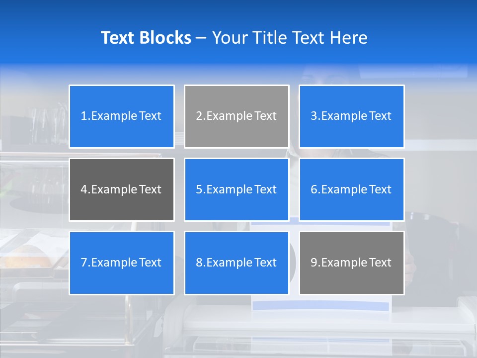 Touching Sharing Elder PowerPoint Template